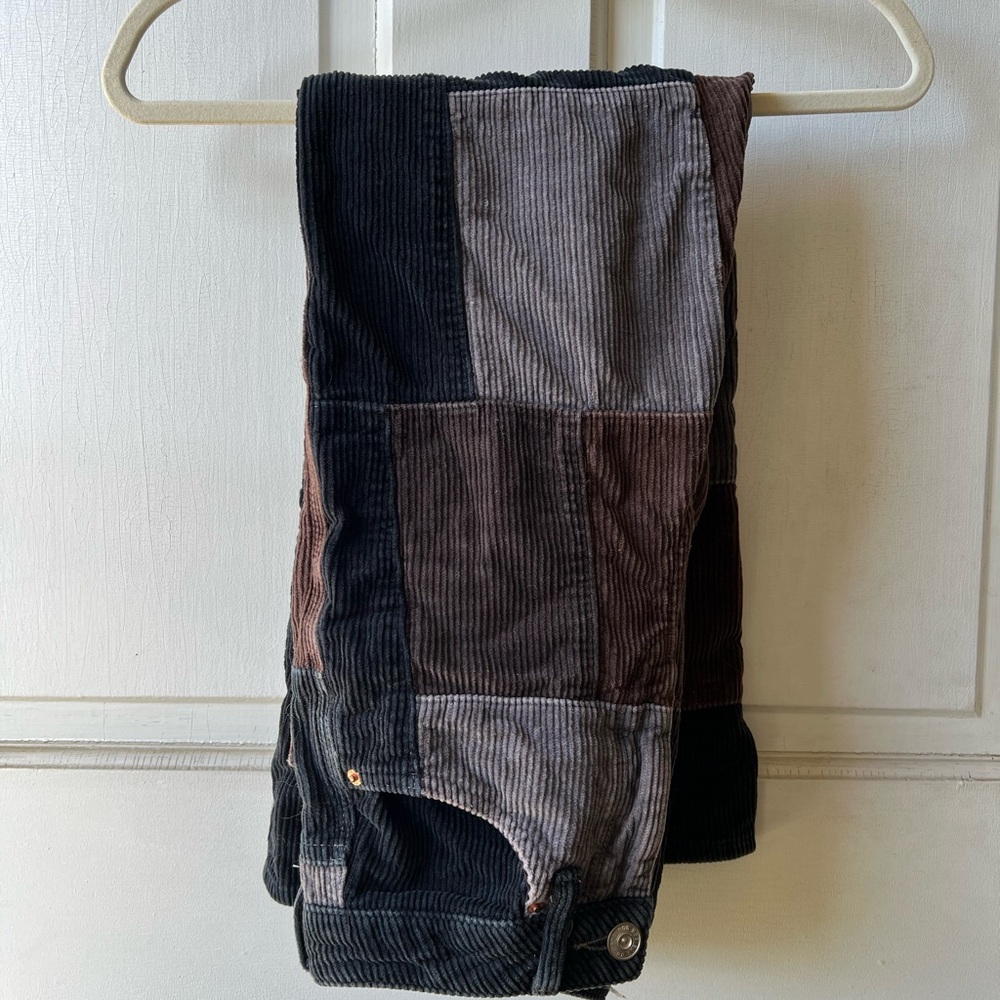 Bdg Corduroy Patchwork Puddle Pants - image 2